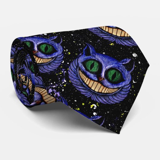 CRAVATE CAT DE CHESHIRE DANS L'ESPACE ! ~ (Roulé)