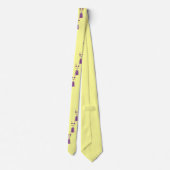 Cravate CAT pourpre (Dos)