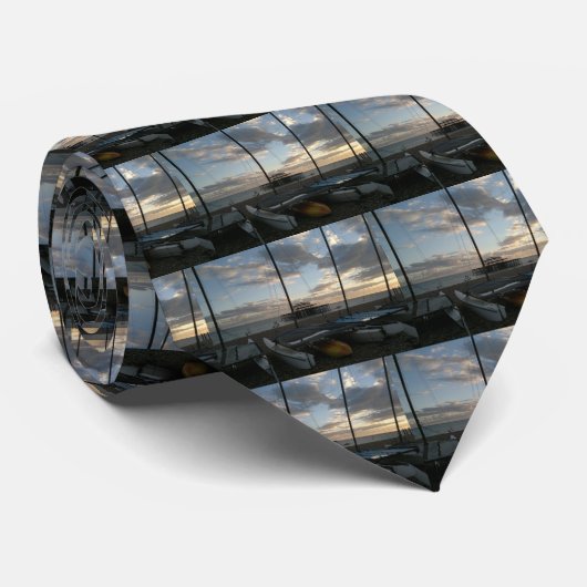 Cravate Catamarans un kayak (Roulé)