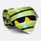 Cravate Caterpillar Pattern Design (Roulé)