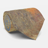 Cravate Cathédrale de Rouen, coucher de soleil sur Claude  (Roulé)