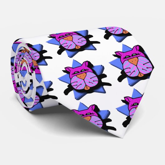 Cravate catitude 2 (Roulé)