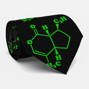 Cravate Catnip Nepetalactone Formule chimique moléculaire