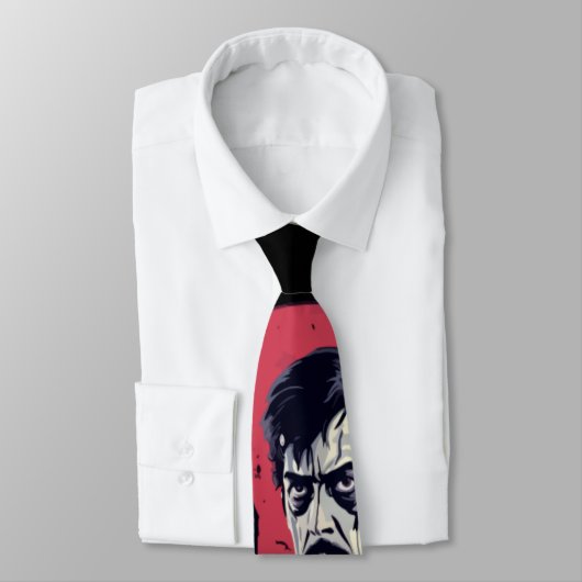 Cravate Cauchemar gothique (Attaché)