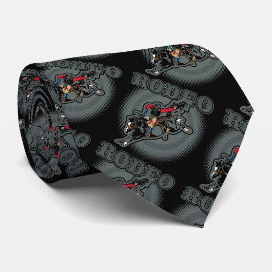 Cravate Cavalier à cru de Bronc de rodéo (Roulé)