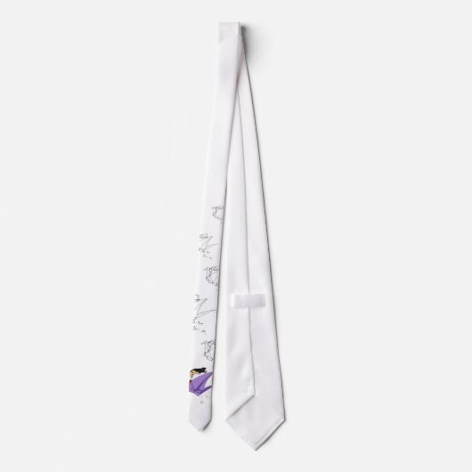 Cravate Cavalier de grue (Dos)