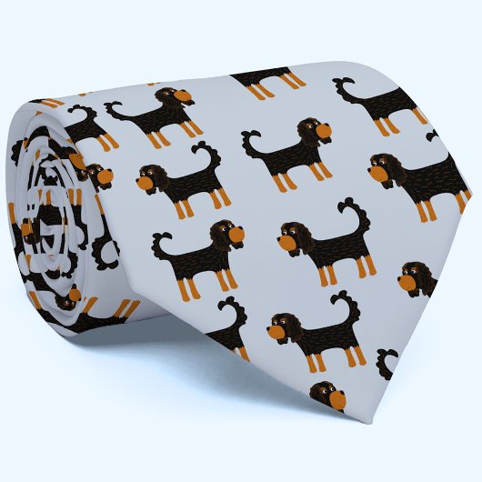 Cravate Cavalier King Charles Spaniel Chien