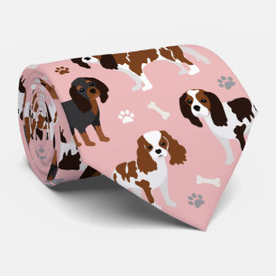 Cravate Cavalier King Charles Spaniel Paws and Bones Neck
