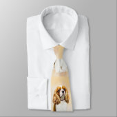 Cravate Cavalier King Charles Spaniel Peinture originale (Attaché)