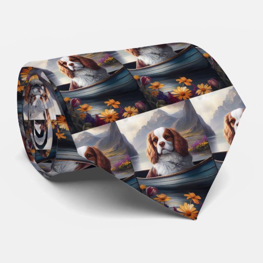 Cravate Cavalier King sur une rame : une aventure Pittores (Roulé)