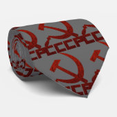 Cravate CCCP Marteau & Faucille (Roulé)