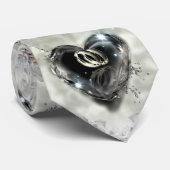 Cravate Ce que Dieu a mis ensemble Mariage Necktie (Roulé)