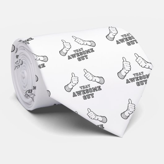 Cravate Ce type impressionnant (Roulé)