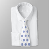 Cravate Ceil Polka Dot Blanc moderne (Attaché)