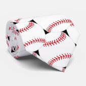 Cravate Ceinture De Conception Carrelée De Baseball (Roulé)