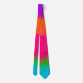 Cravate Ceinture Sherbet Neon Watercolor (Dos)