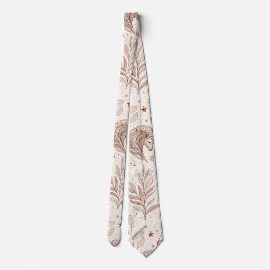 Cravate Celestial Botanical Pattern (1) (Dos)