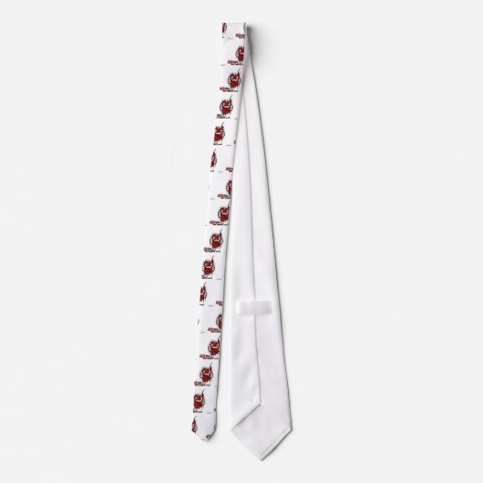 Cravate Cellule rouge, cellule rouge, cellule rouge, (Dos)