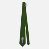 Cravate Celtic Cross Irish St. Patricks Day (Devant)