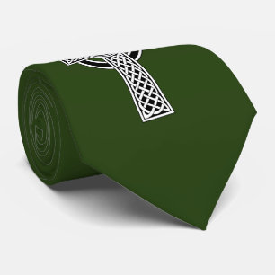 Cravate Celtic Cross Irish St. Patricks Day