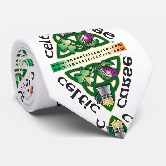 Cravate Celtic Curse Neck Tie (Roulé)