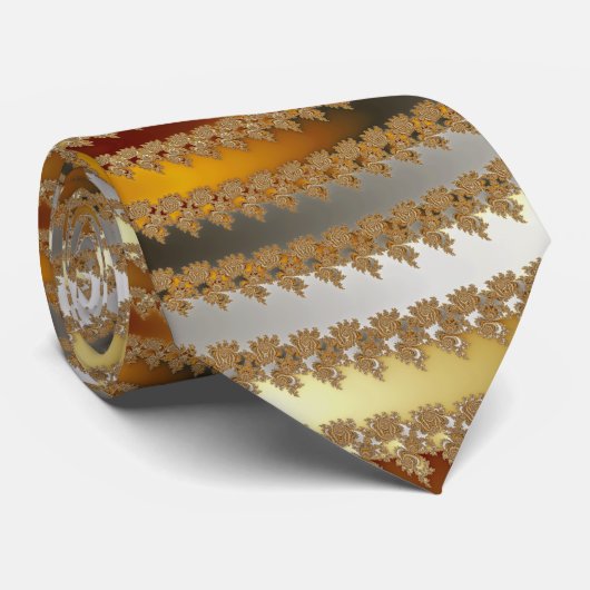 Cravate Cendres - Fractées (Roulé)