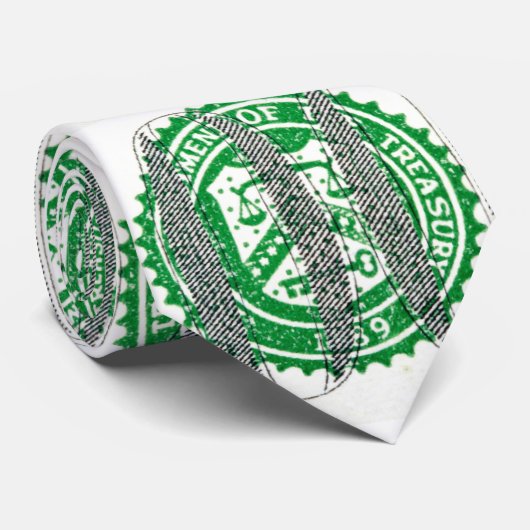 Cravate Cent billet d'un dollar (Roulé)