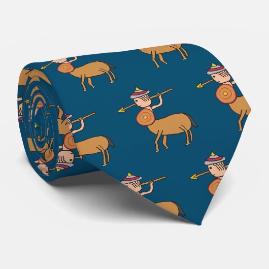 Cravate Centaur Sagittarius (Roulé)