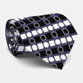 Cravate Cercle Carré géométrique géométrique (Roulé)