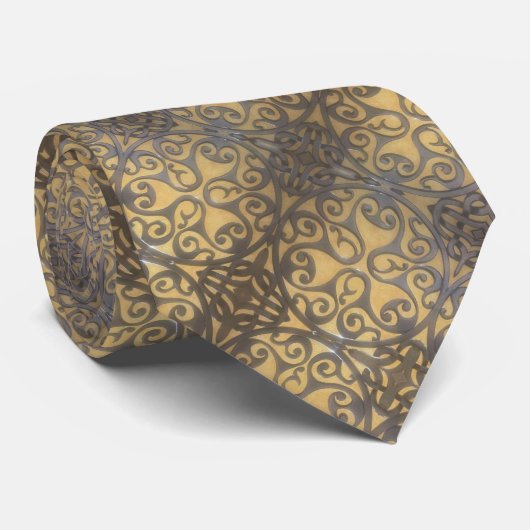 Cravate cercle celtique (Roulé)