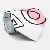 Cravate Cercle des formes (Roulé)