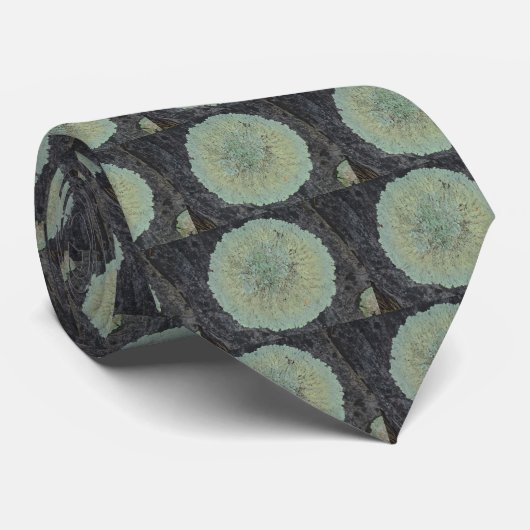 Cravate Cercle Lichen Mossy (Roulé)