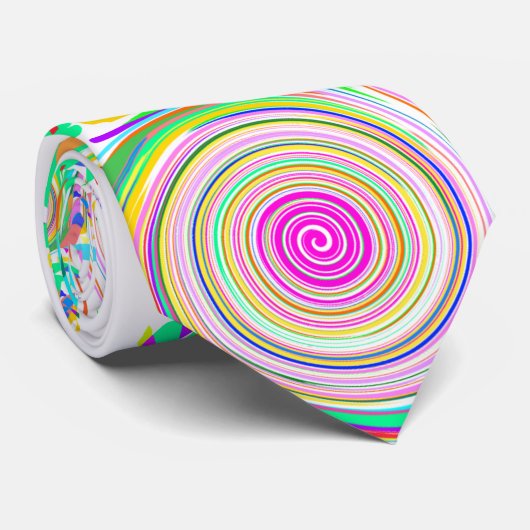 Cravate Cercles (Roulé)