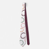 Cravate Cercles Boho (Devant)