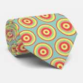 Cravate Cercles colorés 01 (Roulé)