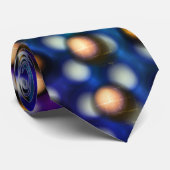 Cravate Cercles de dessin qui ressemblent à des sphères ou (Roulé)