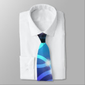 Cravate Cercles rougeoyants (Attaché)