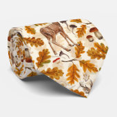Cravate Cerf dans la forêt automnale (Roulé)