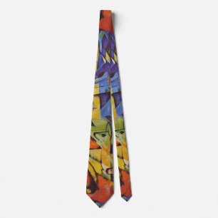 Cravate Cerf dans la forêt II par Franz Marc, Art Vintage