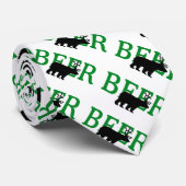 Cravate Cerf d'ours ou bière (Roulé)