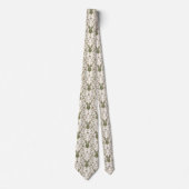 Cravate Cerf Tribal Boho, Rêvant de Cerf (Devant)