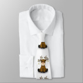 Cravate Cerfs communs (Attaché)