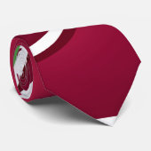 Cravate Cerise funky (Roulé)