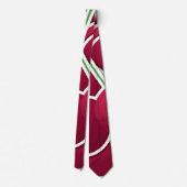 Cravate Cerise funky (Dos)