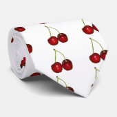 Cravate Cerises (Roulé)