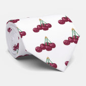 Cravate Cerises (Roulé)