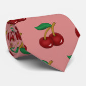 Cravate Cerises (Roulé)