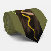 Cravate Cernunnos Dieu à cornes (Roulé)