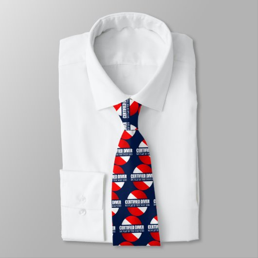 Cravate Certified Diver (rd) Necktie (Attaché)
