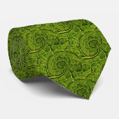 Cravate Cerveau vert (Roulé)